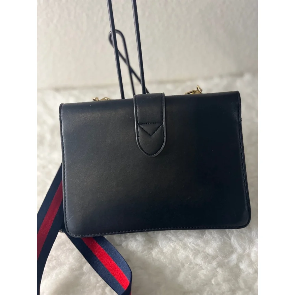 Black Striped Luxury Themed Purse, Designer Clutch bag, Stylish Purse, Trendy